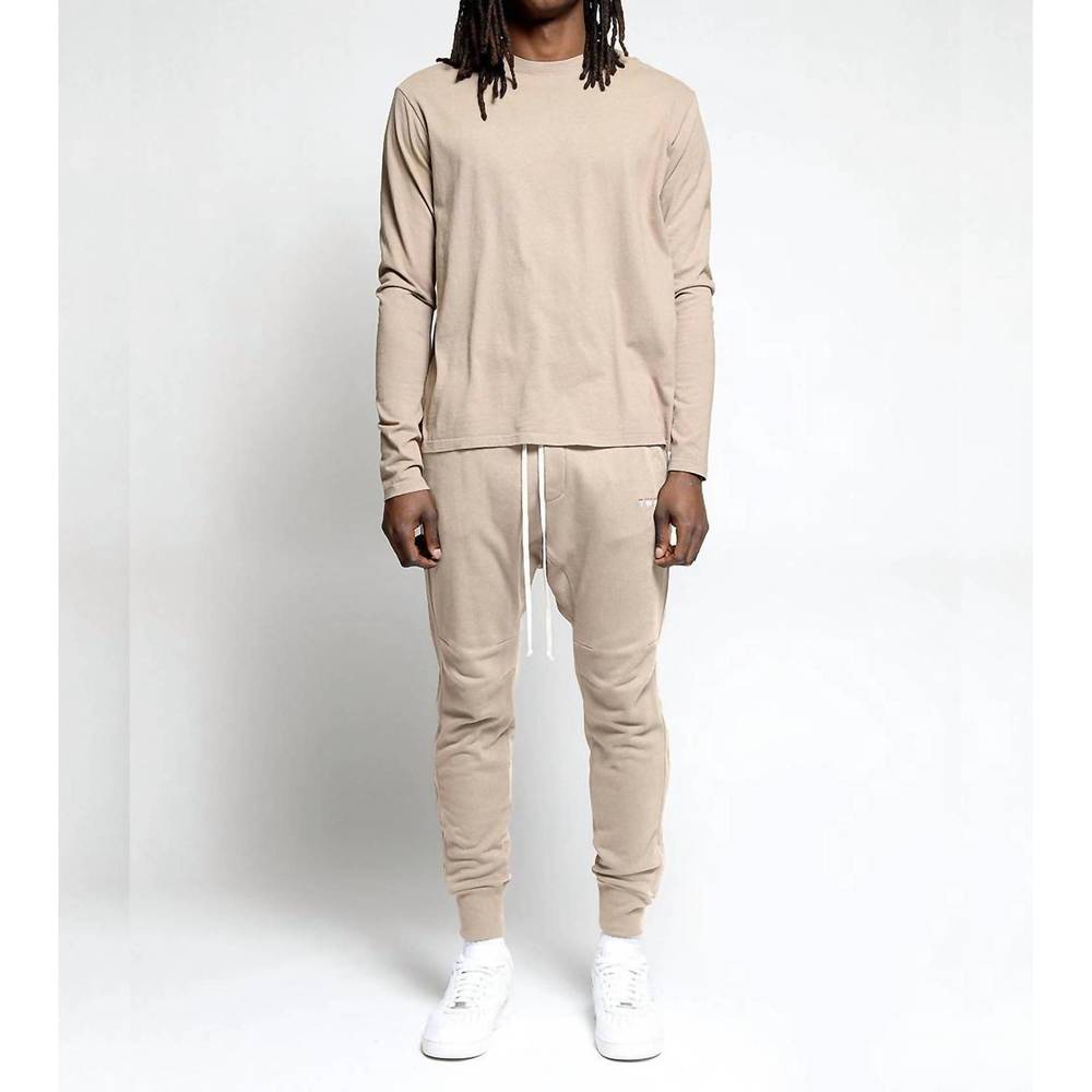 NEW TWENTY MONTREAL sunnyside brushed terry pant in mocha